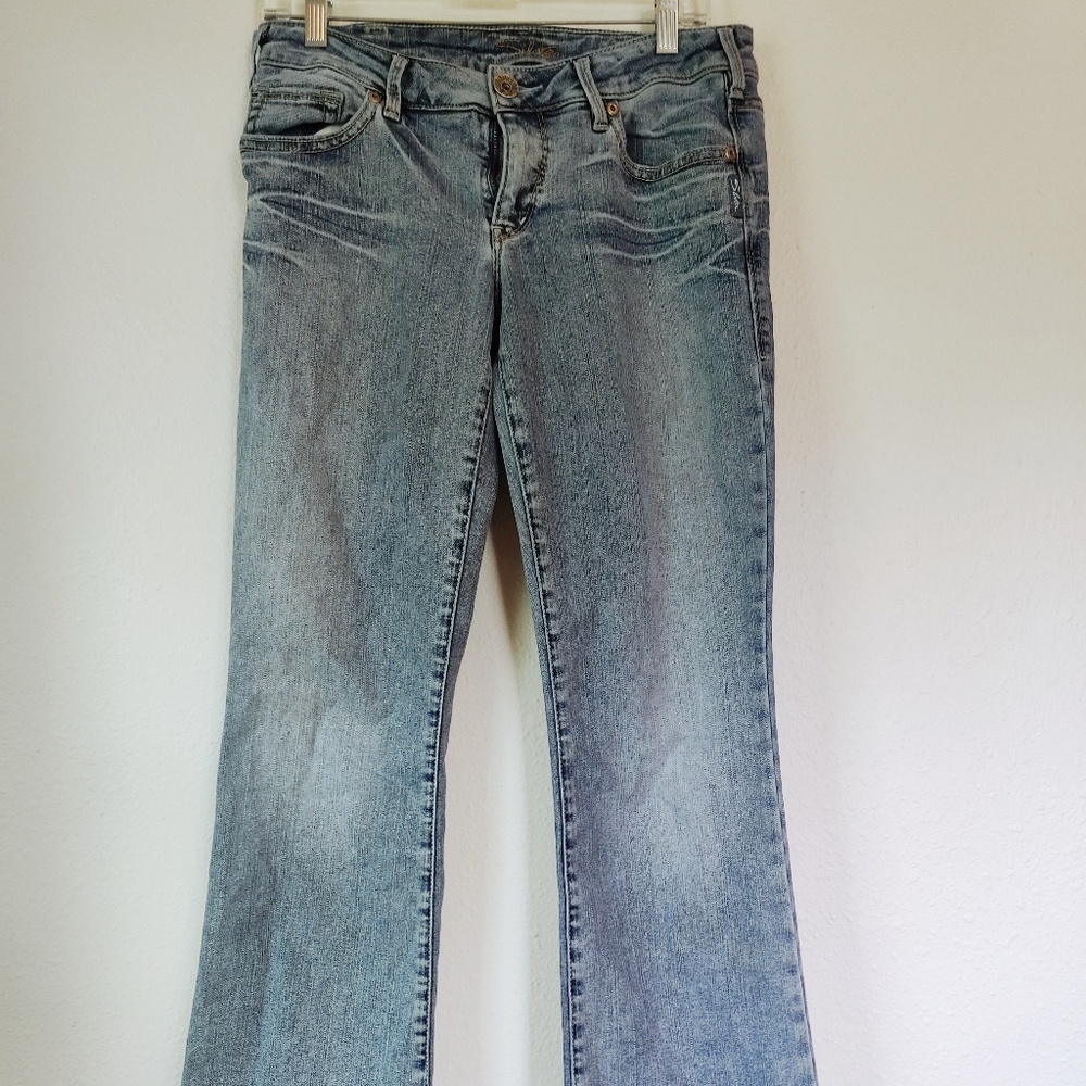 Silver Jeans Aiko Boot Cut Denim Buckle 30